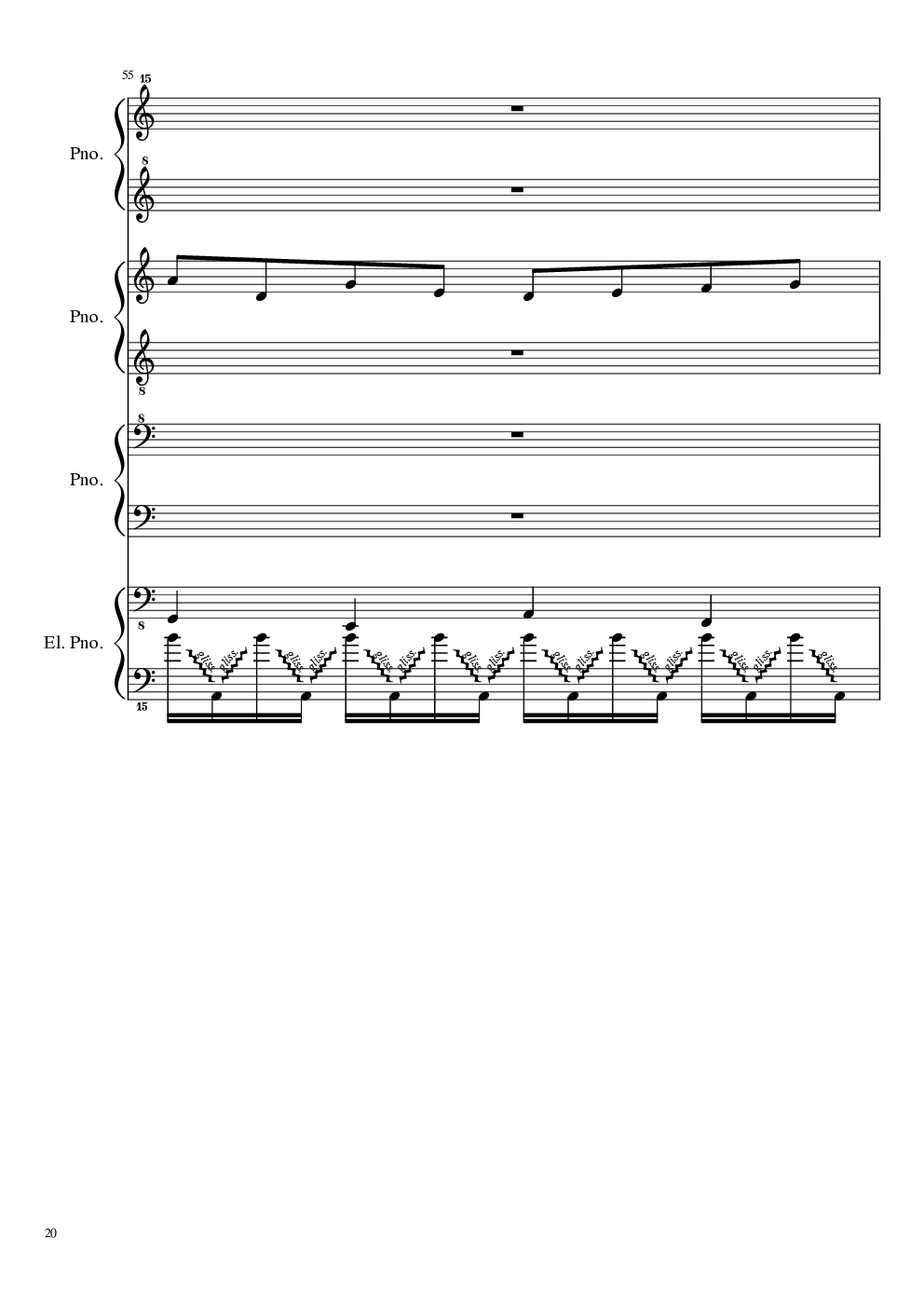 （毁电脑系列）黑乐谱