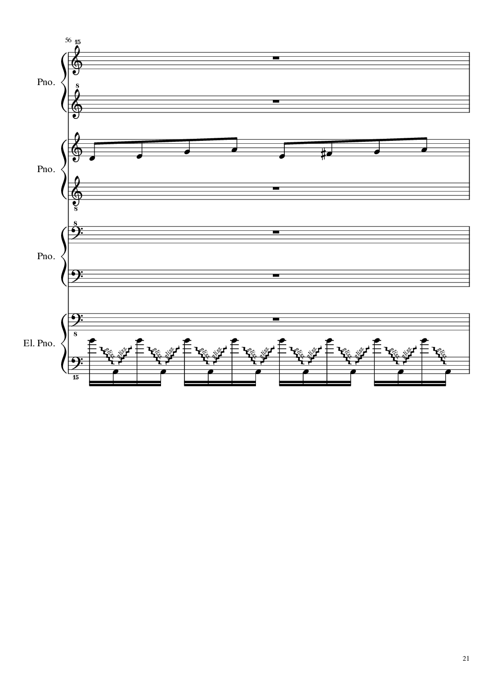 （毁电脑系列）黑乐谱