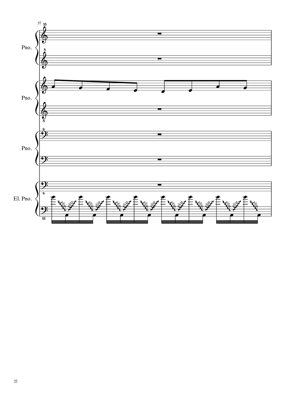 （毁电脑系列）黑乐谱