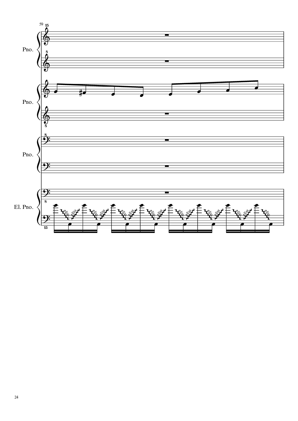 （毁电脑系列）黑乐谱