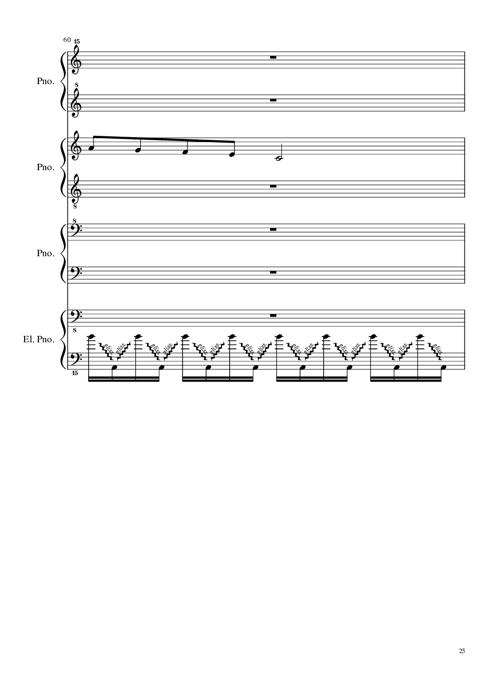 （毁电脑系列）黑乐谱