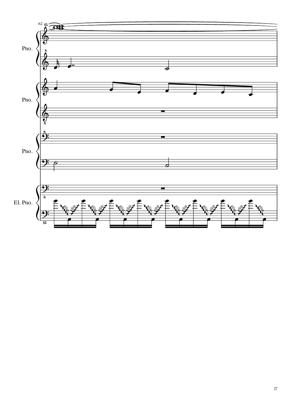 （毁电脑系列）黑乐谱