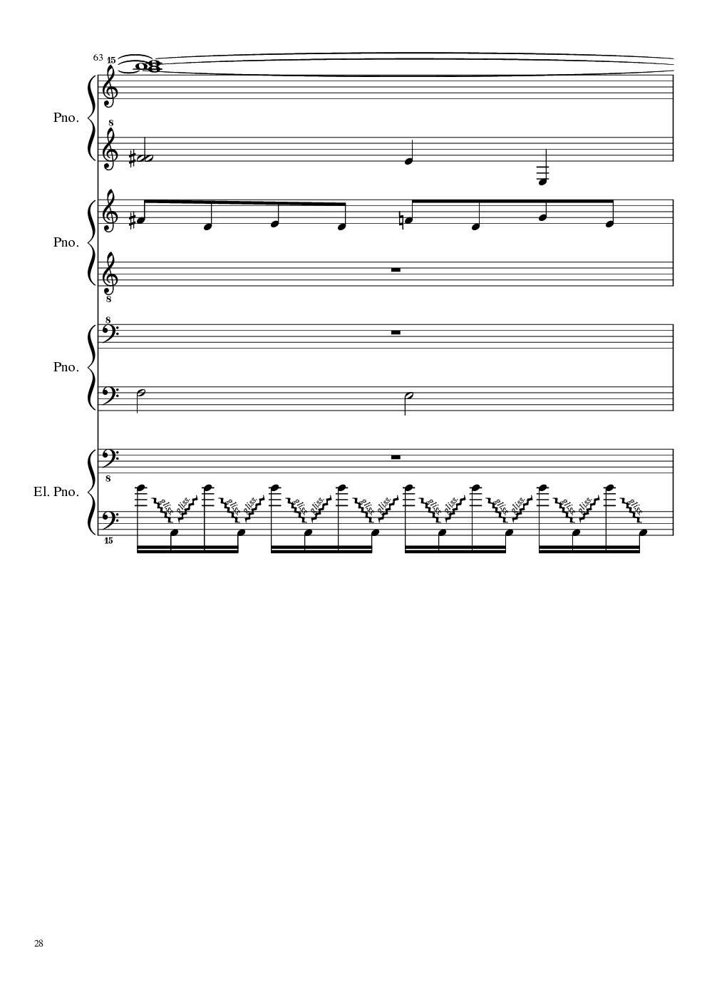 （毁电脑系列）黑乐谱