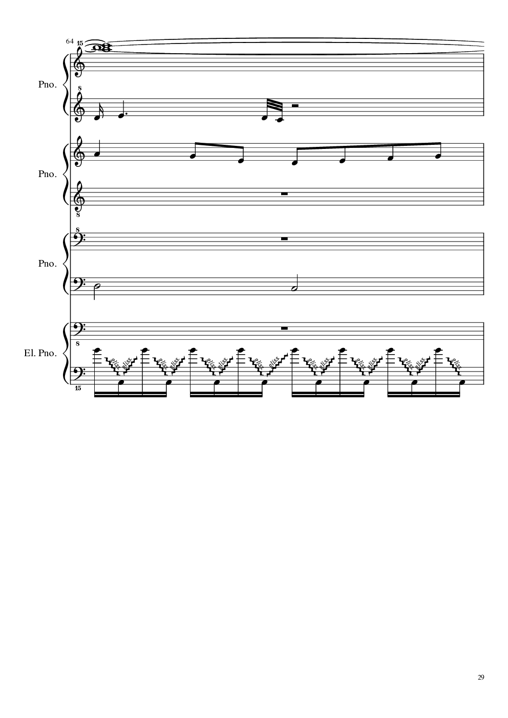 （毁电脑系列）黑乐谱