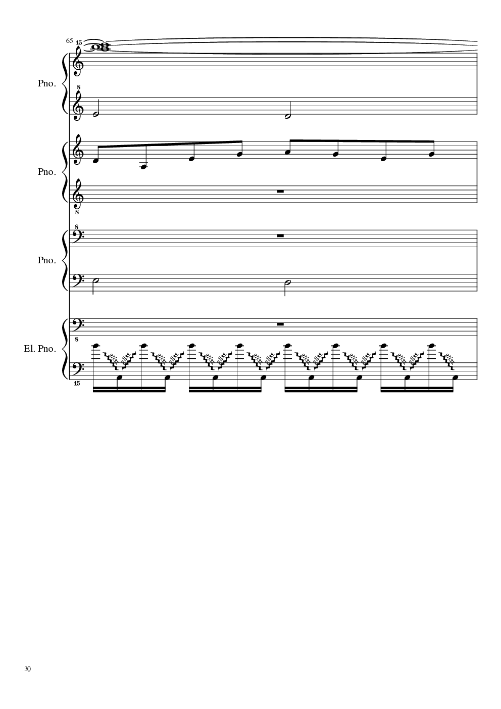 （毁电脑系列）黑乐谱