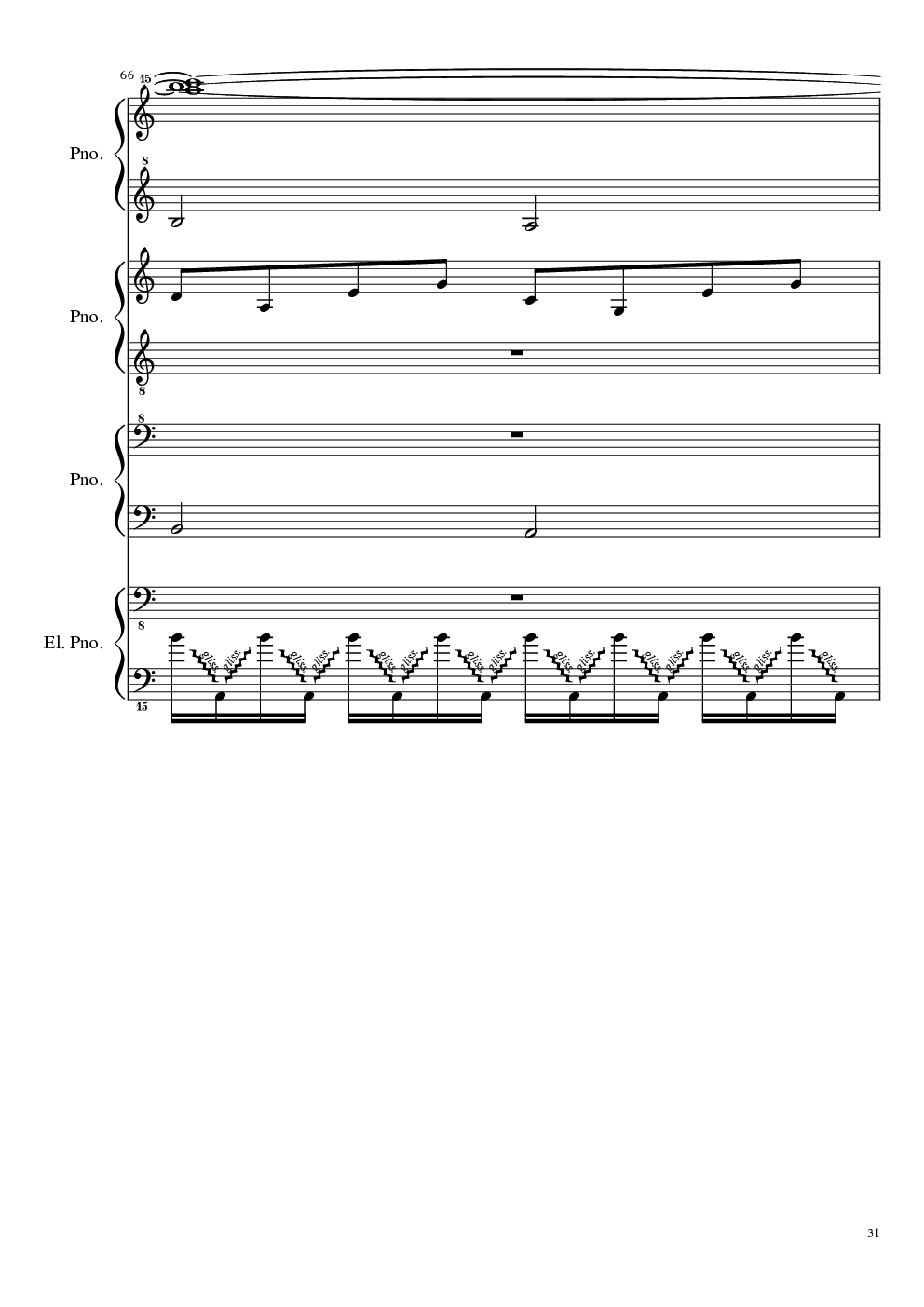 （毁电脑系列）黑乐谱