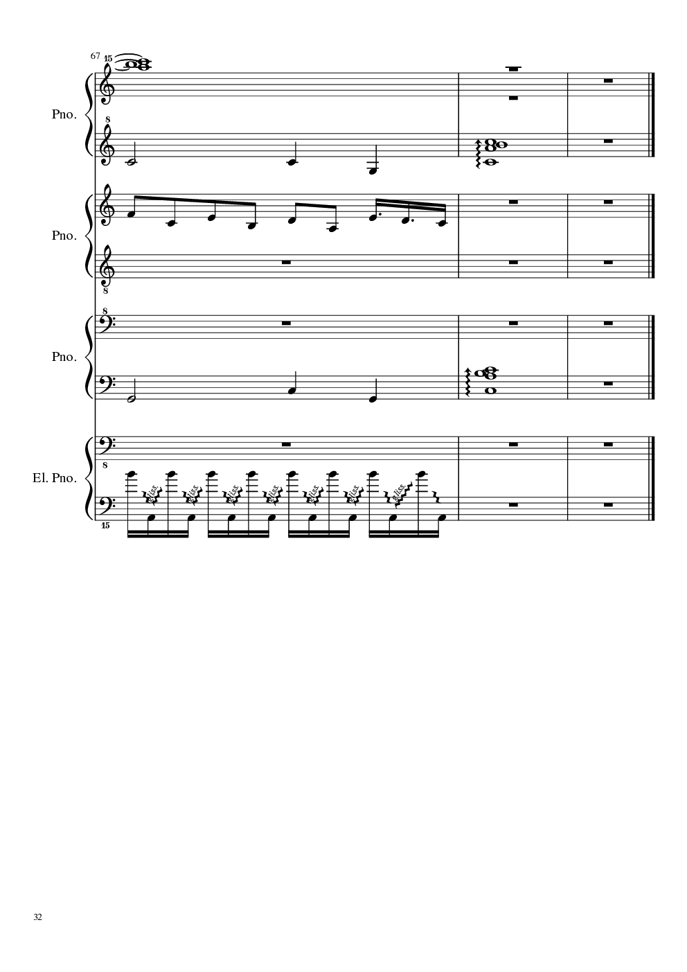 （毁电脑系列）黑乐谱