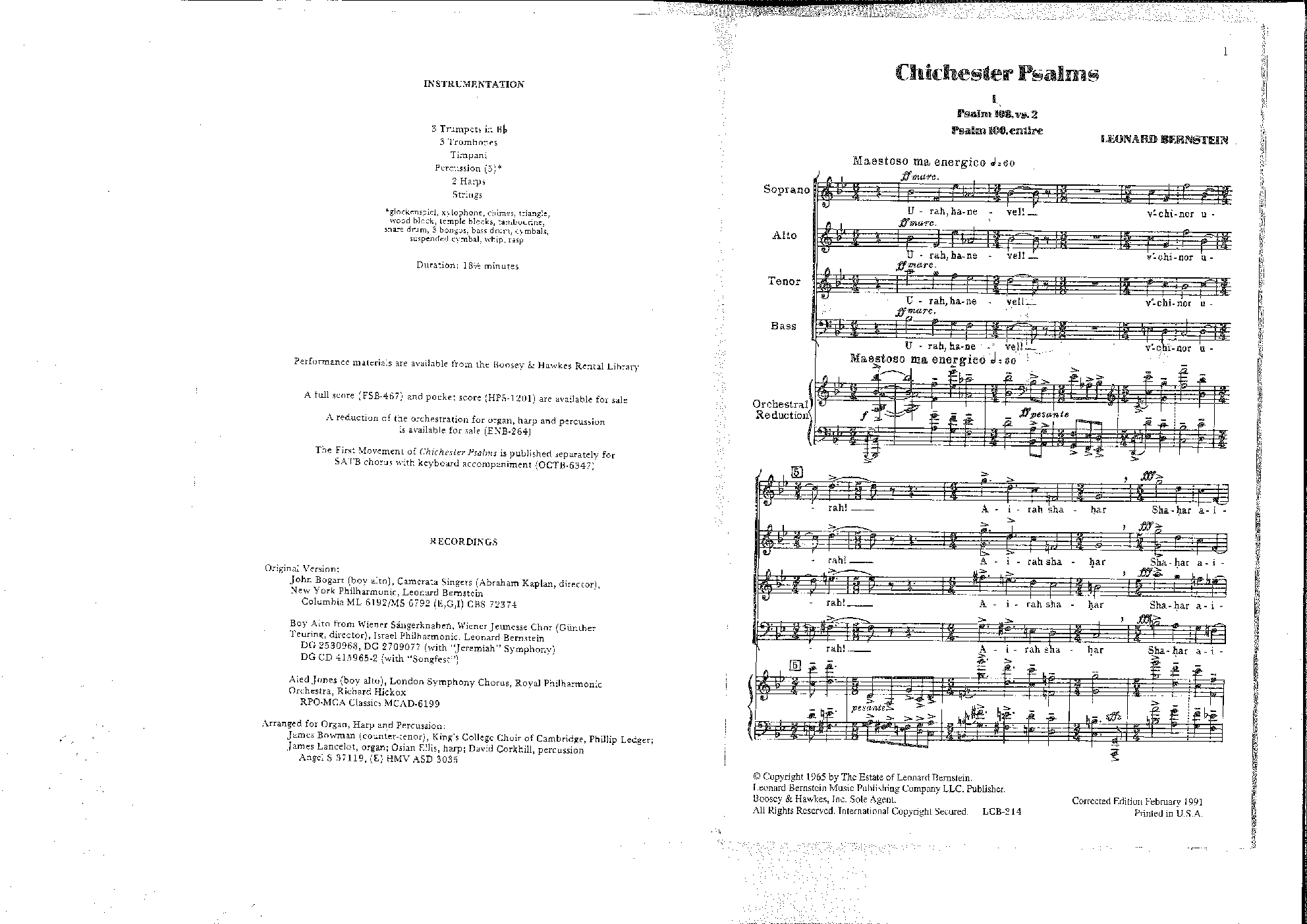 Chichester Psalms chichester-psalms