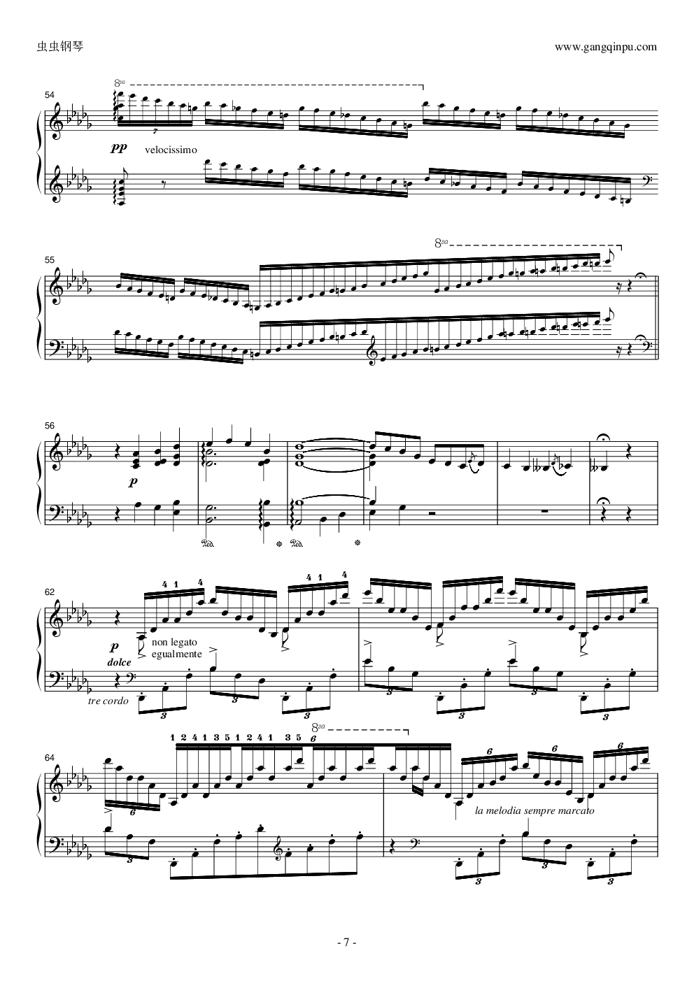 寒风制《李斯特叹息》谱音效修改版