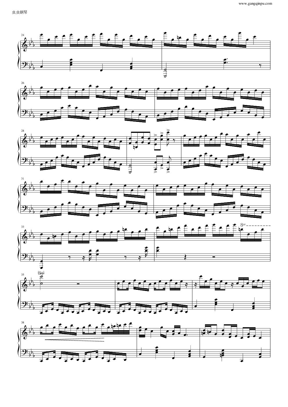 克罗地亚狂想曲（做了优化的纯正版）