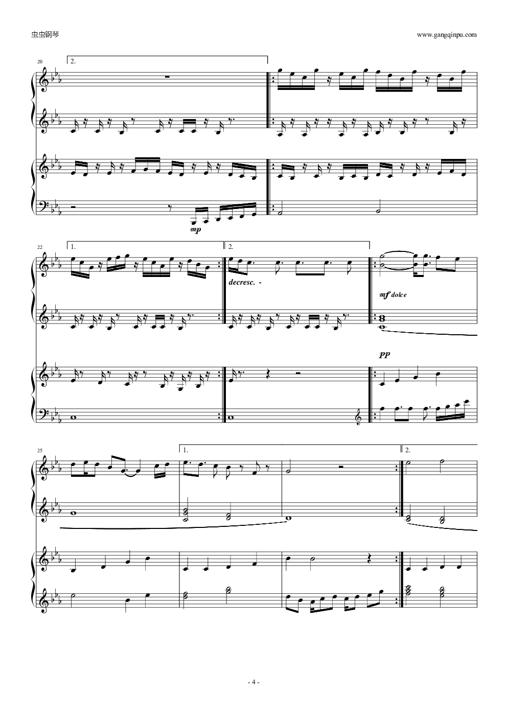 植物大战僵尸，僵尸博士（双钢琴版）