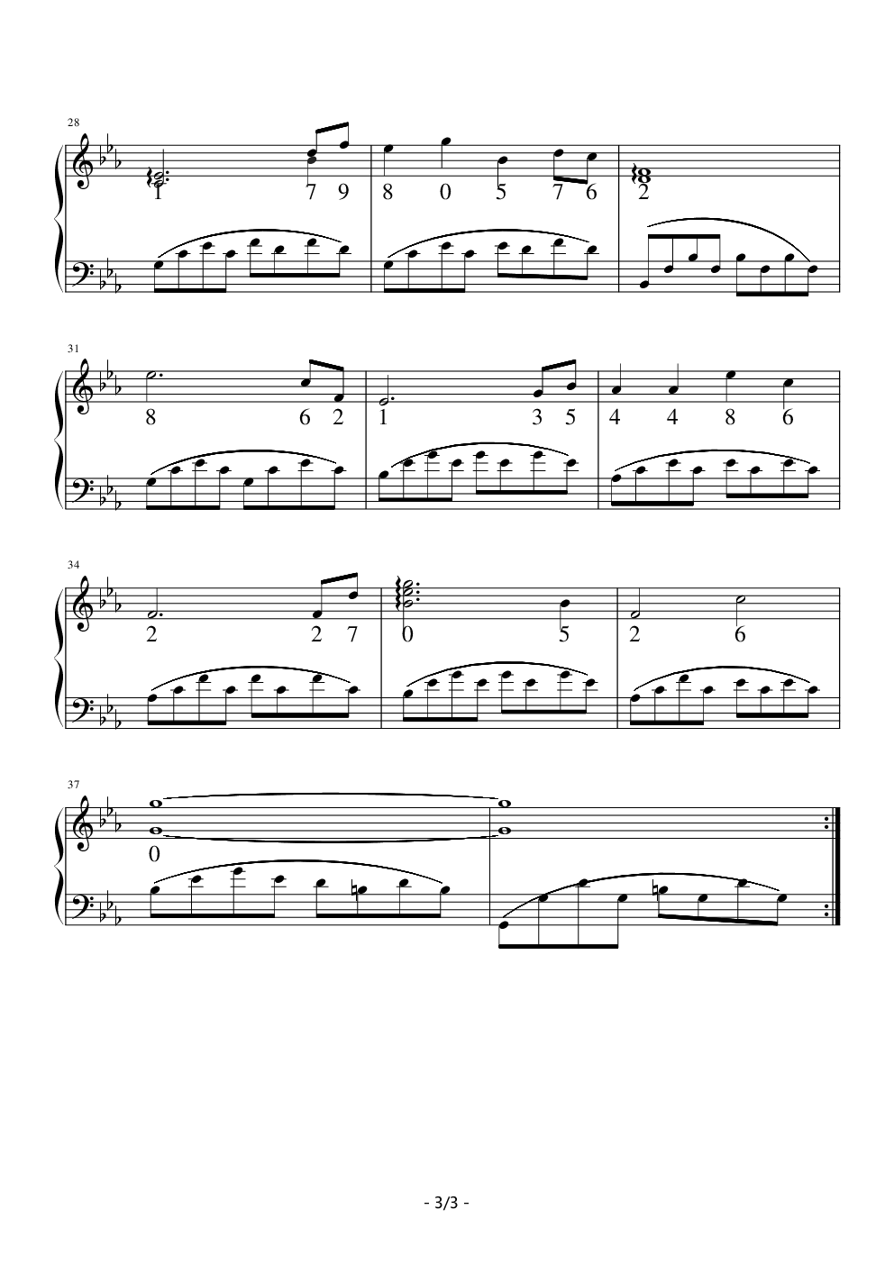 （数字→音符）黄金分割率