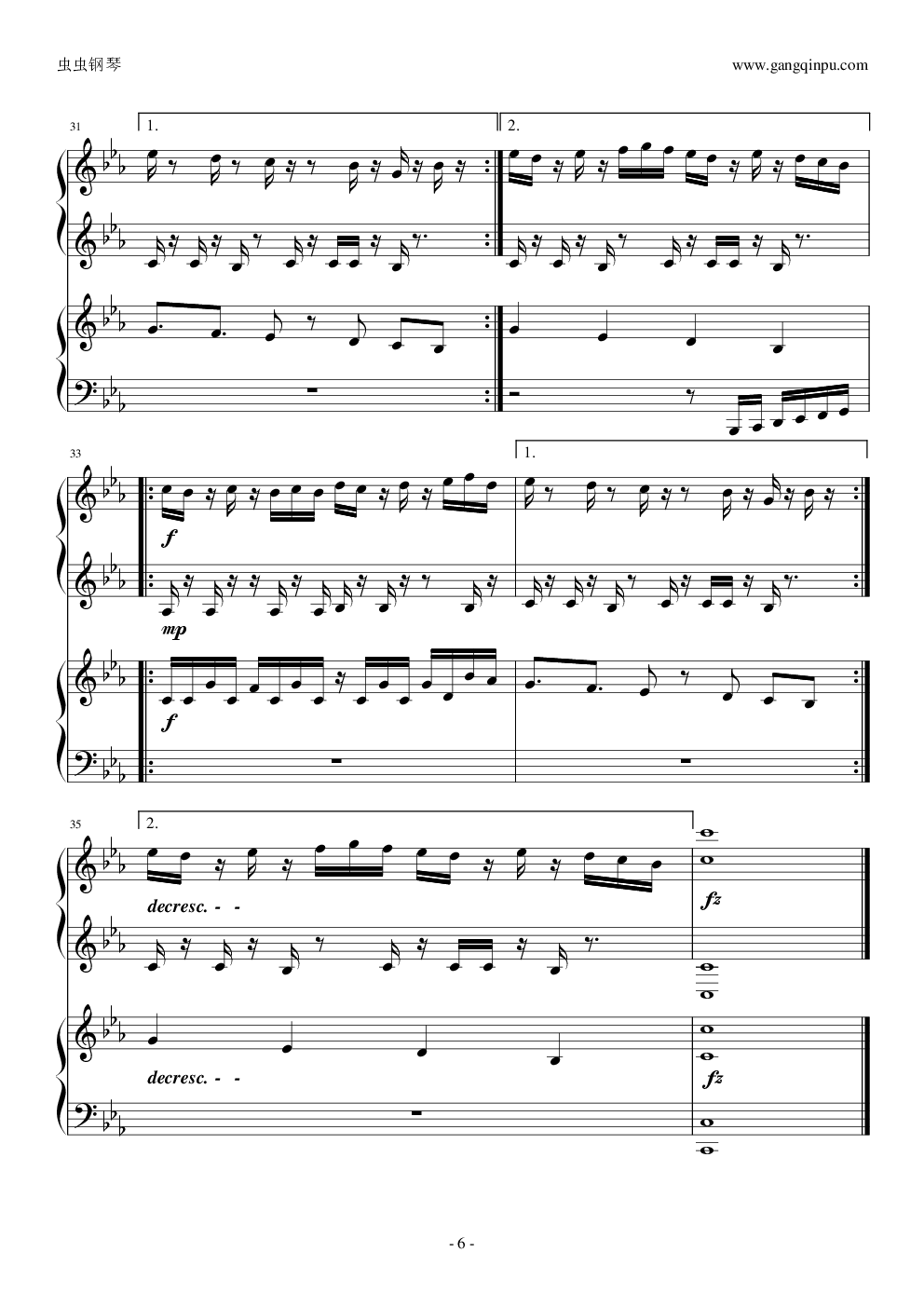 植物大战僵尸，僵尸博士（双钢琴版）