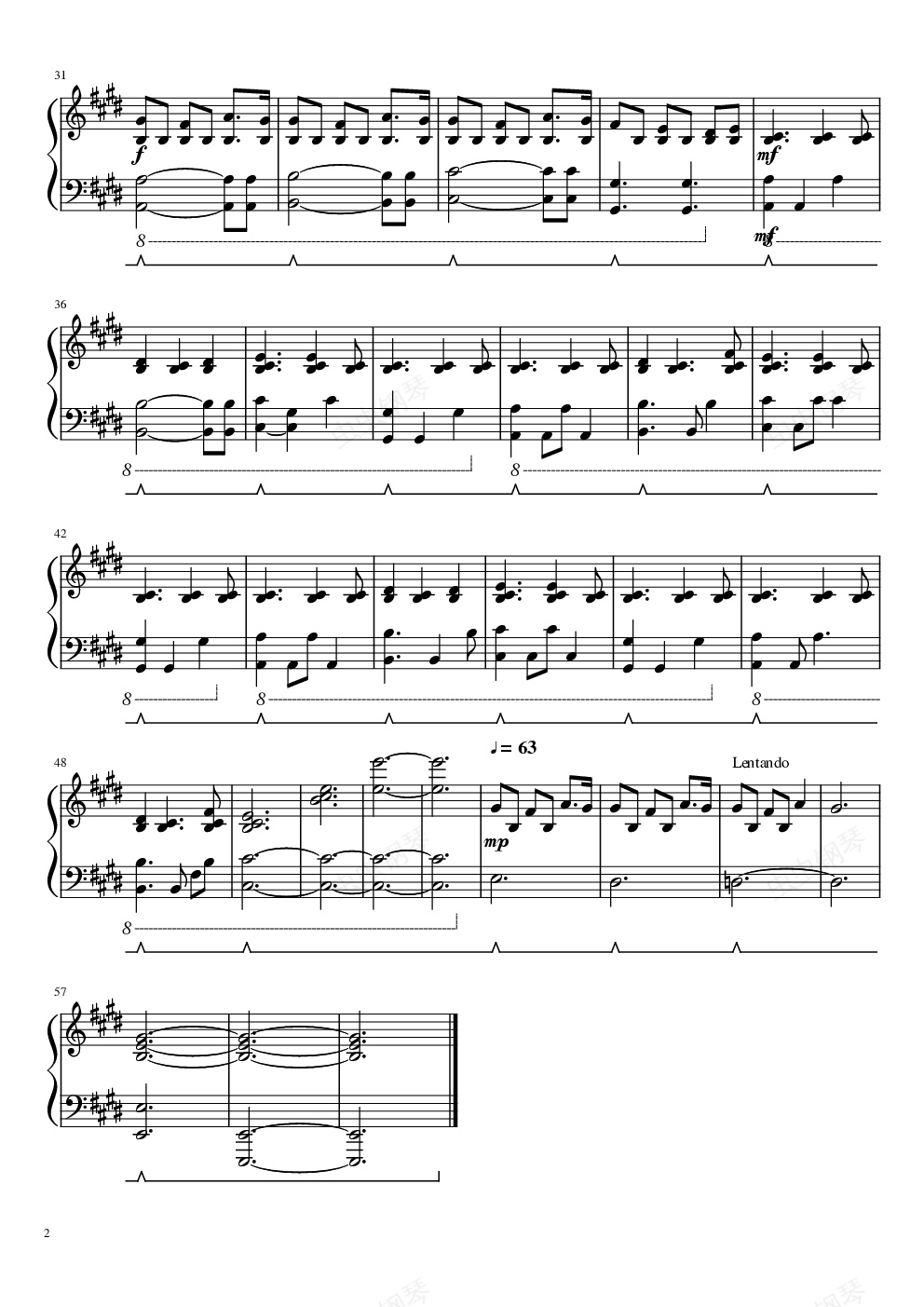 声之形 ost - lit,声之形 ost - lit钢琴谱,声之形 ost - lite大调