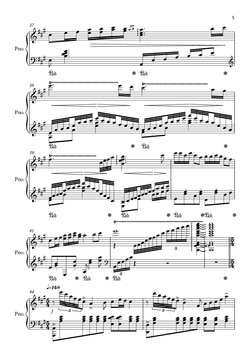 丰收渔歌钢琴独奏改编李自立