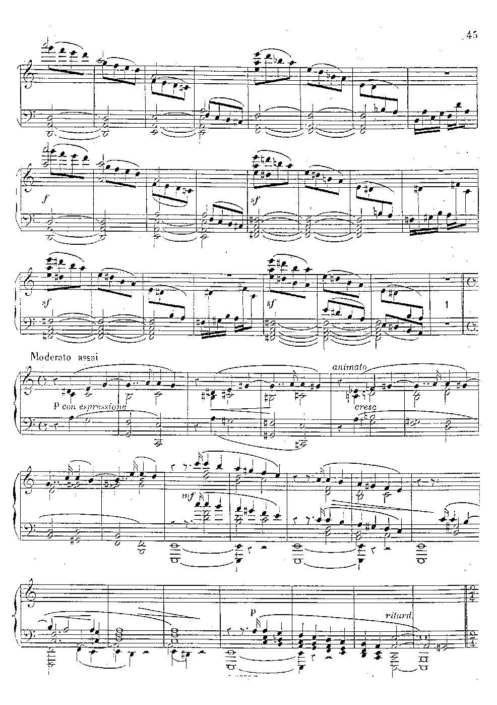 安东 鲁宾斯坦  a小调第四钢琴奏鸣曲   Op.100