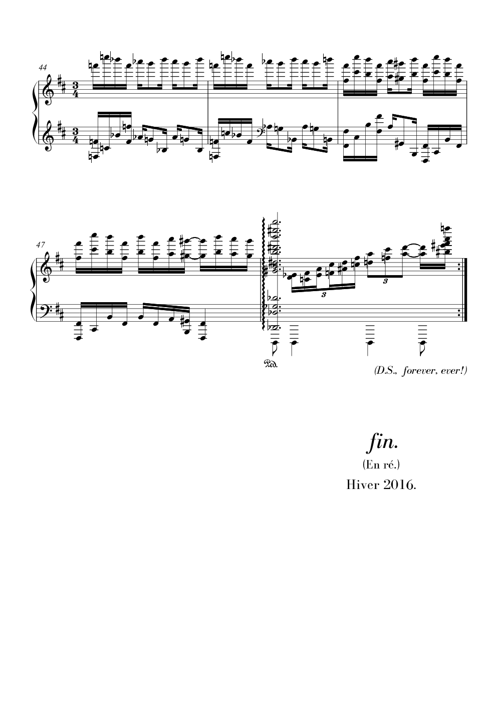 "告别曲"-陈文戈钢琴谱-马介休-虫虫乐谱