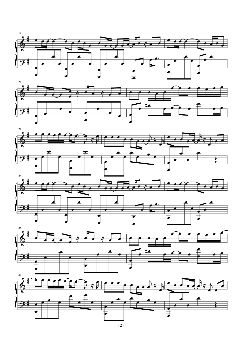 半岛铁盒钢琴谱-wza67865385-虫虫乐谱