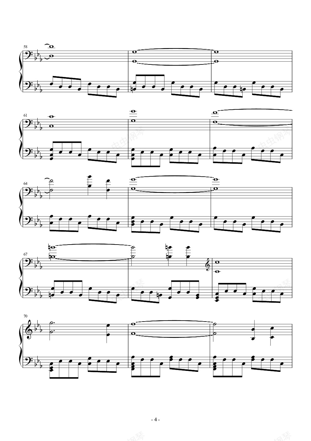 圆明园组曲,minecraft史诗工坊 圆明园组曲钢琴谱,minecraft史诗工坊