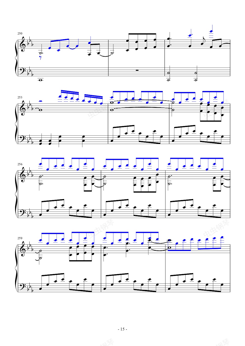 圆明园组曲,minecraft史诗工坊 圆明园组曲钢琴谱,minecraft史诗工坊