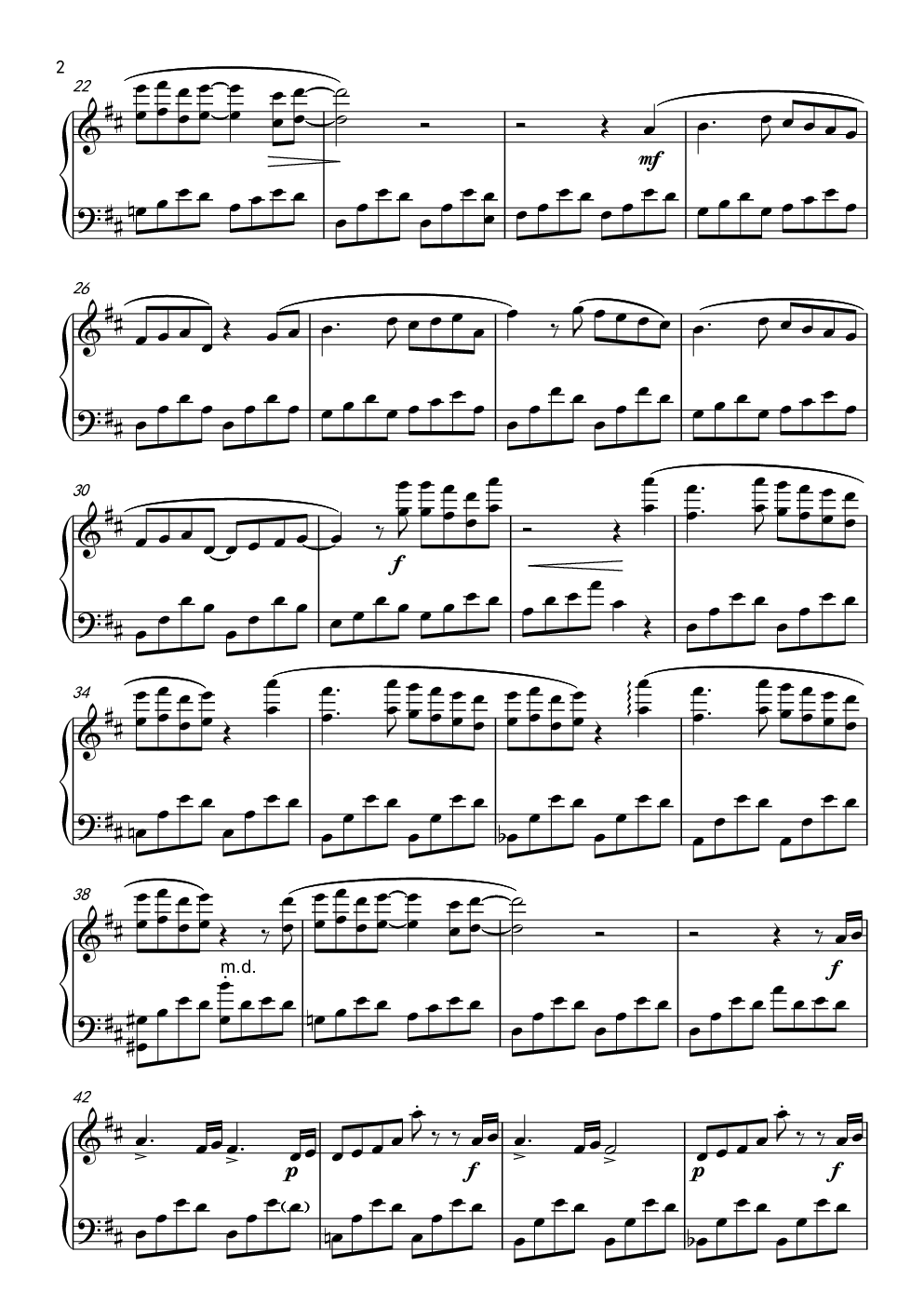 Beatrix (Piano Solo) 班得瑞轻音乐钢琴版