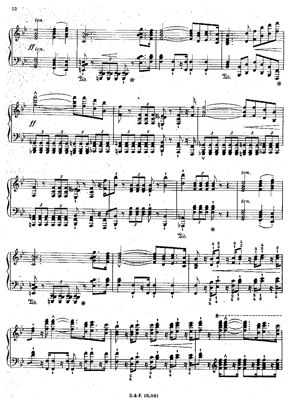 李斯特改编法国国歌 马赛曲    S.237