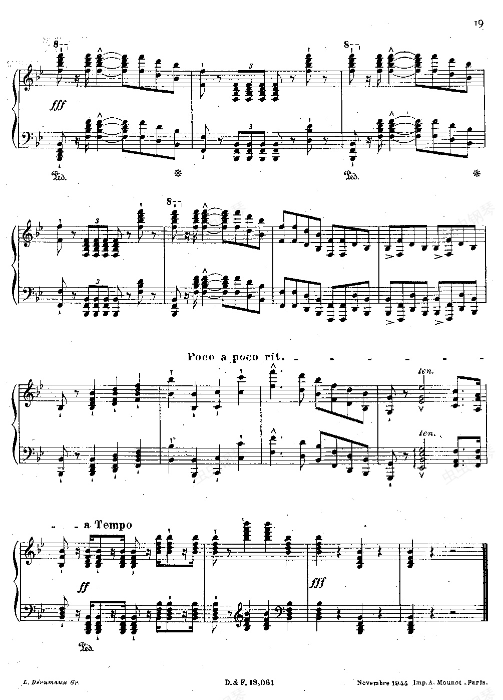 237钢琴谱,李斯特改编法国国歌 马赛曲 s.237bb调钢琴谱,李斯特改编法