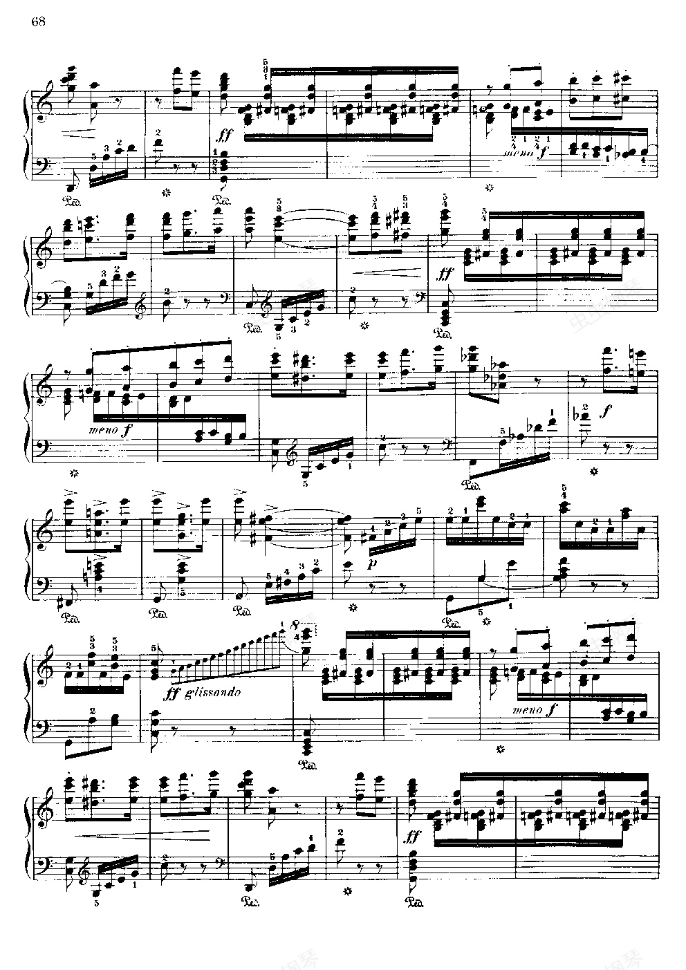 莫什科夫斯基西班牙随想曲op37