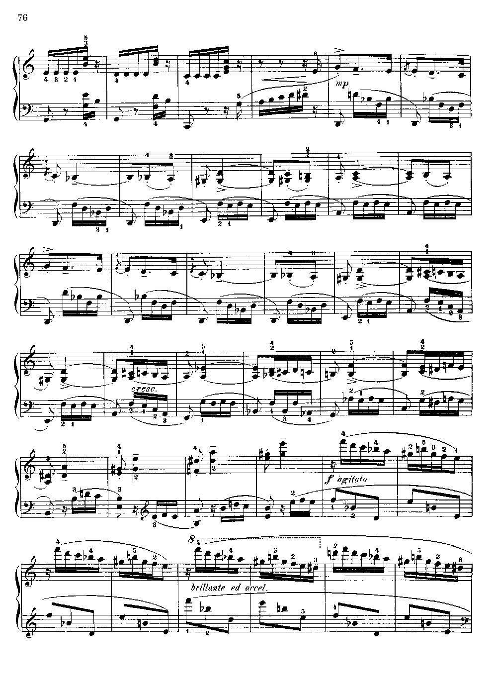莫什科夫斯基 西班牙随想曲 op.37钢琴谱-c调-虫虫乐谱