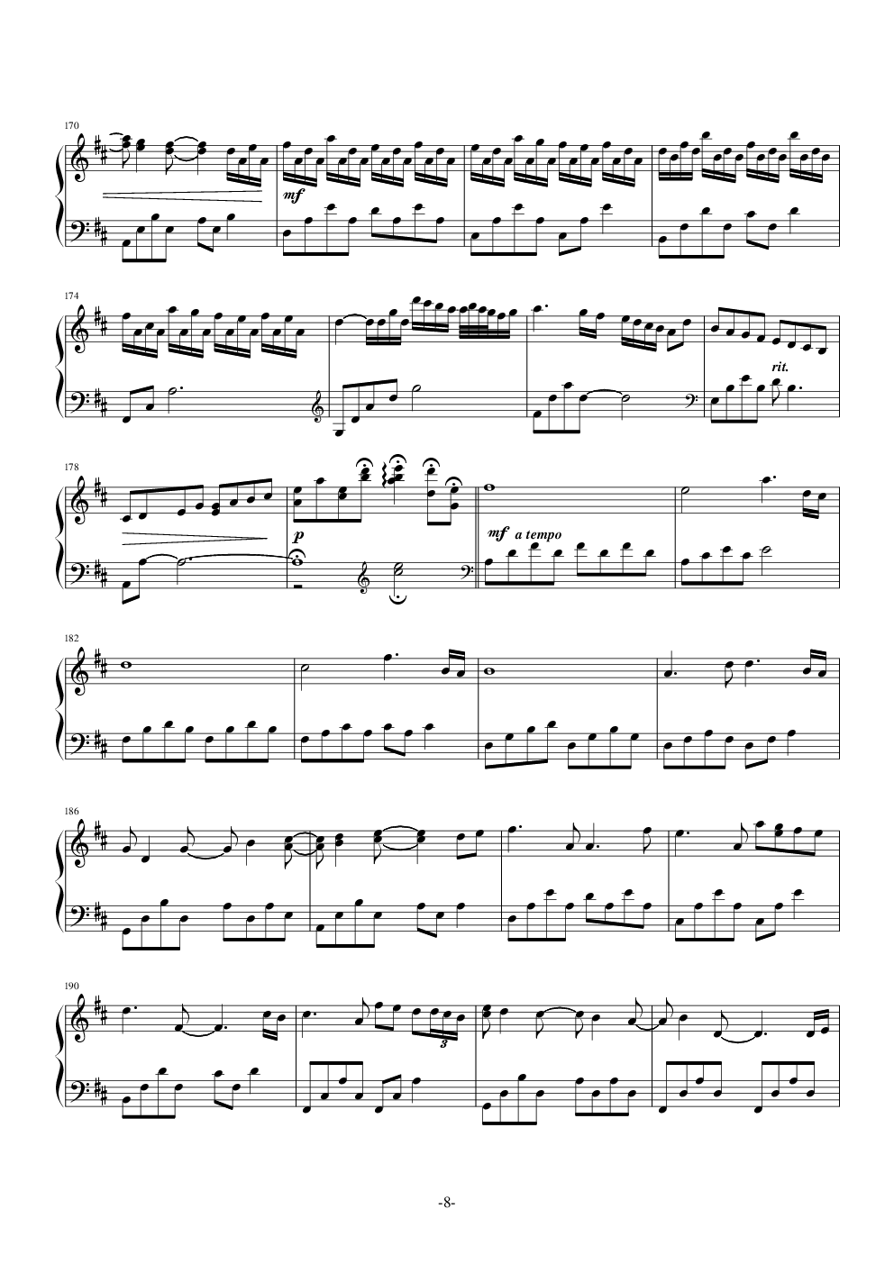 Canon In D Major~David Lanz-卡农