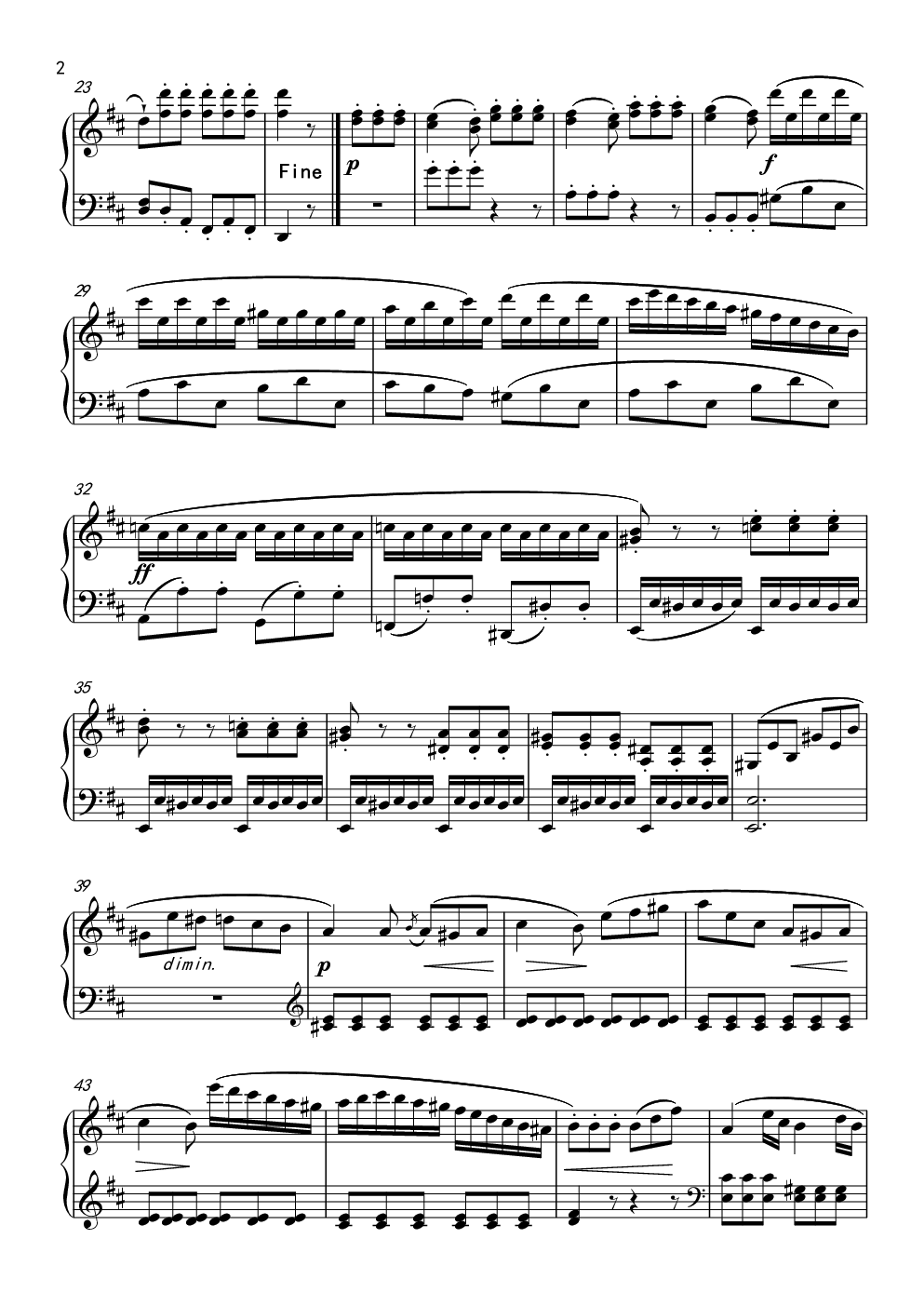 中国音乐学院考级五级B组 4.回旋曲 Op.36 No.6