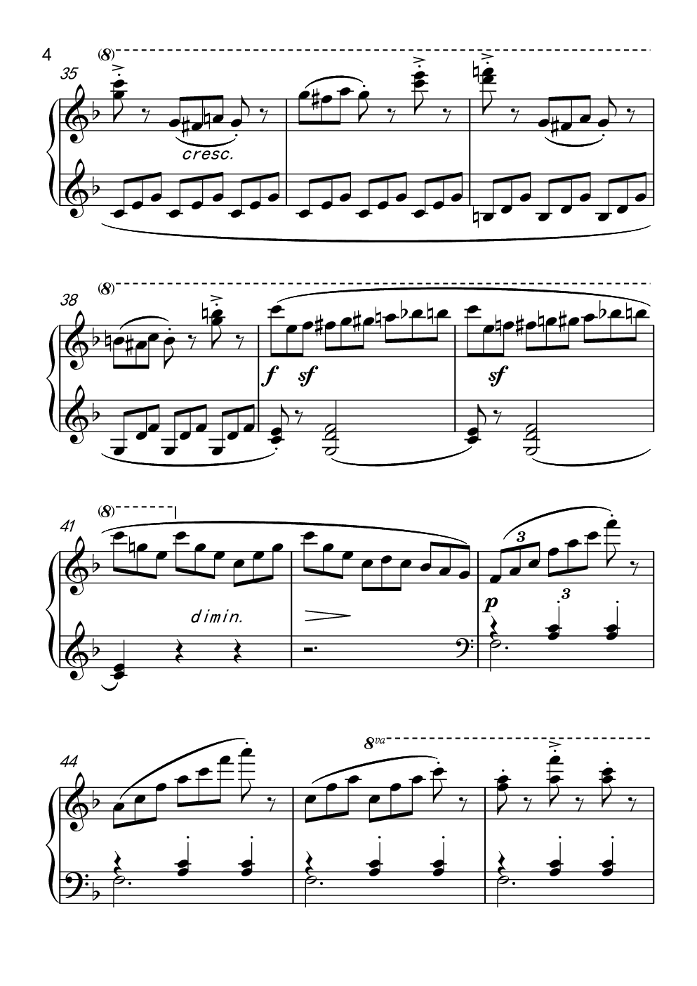 718 no.21钢琴谱-dingdingpiano-虫虫乐谱