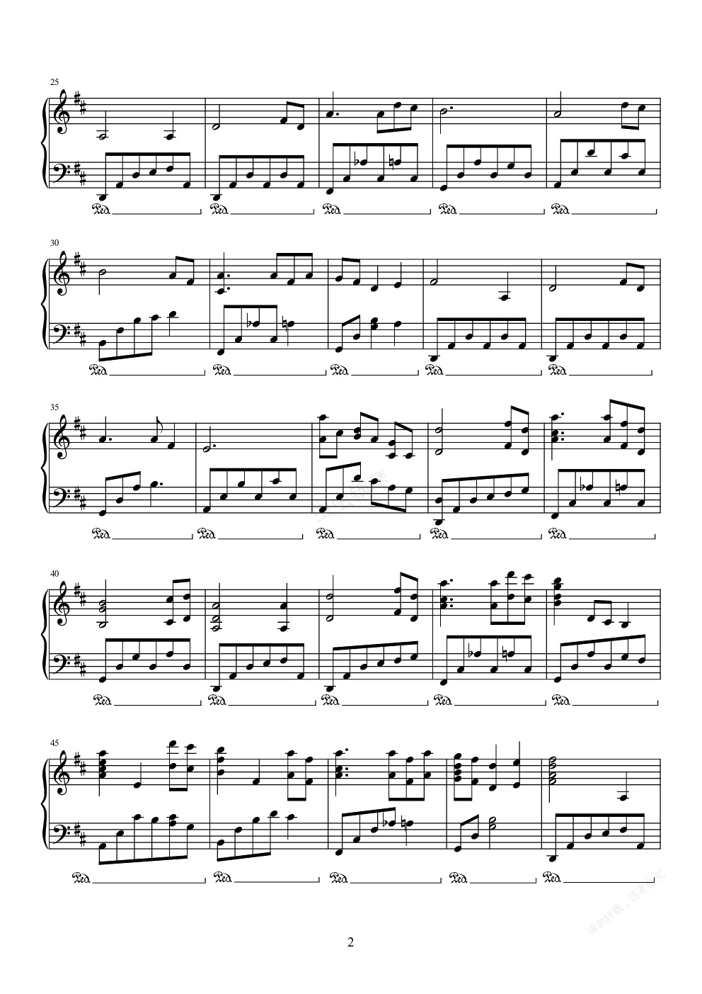 主题曲—the ludlows,《燃情岁月》主题曲—the ludlows钢琴谱,《燃情