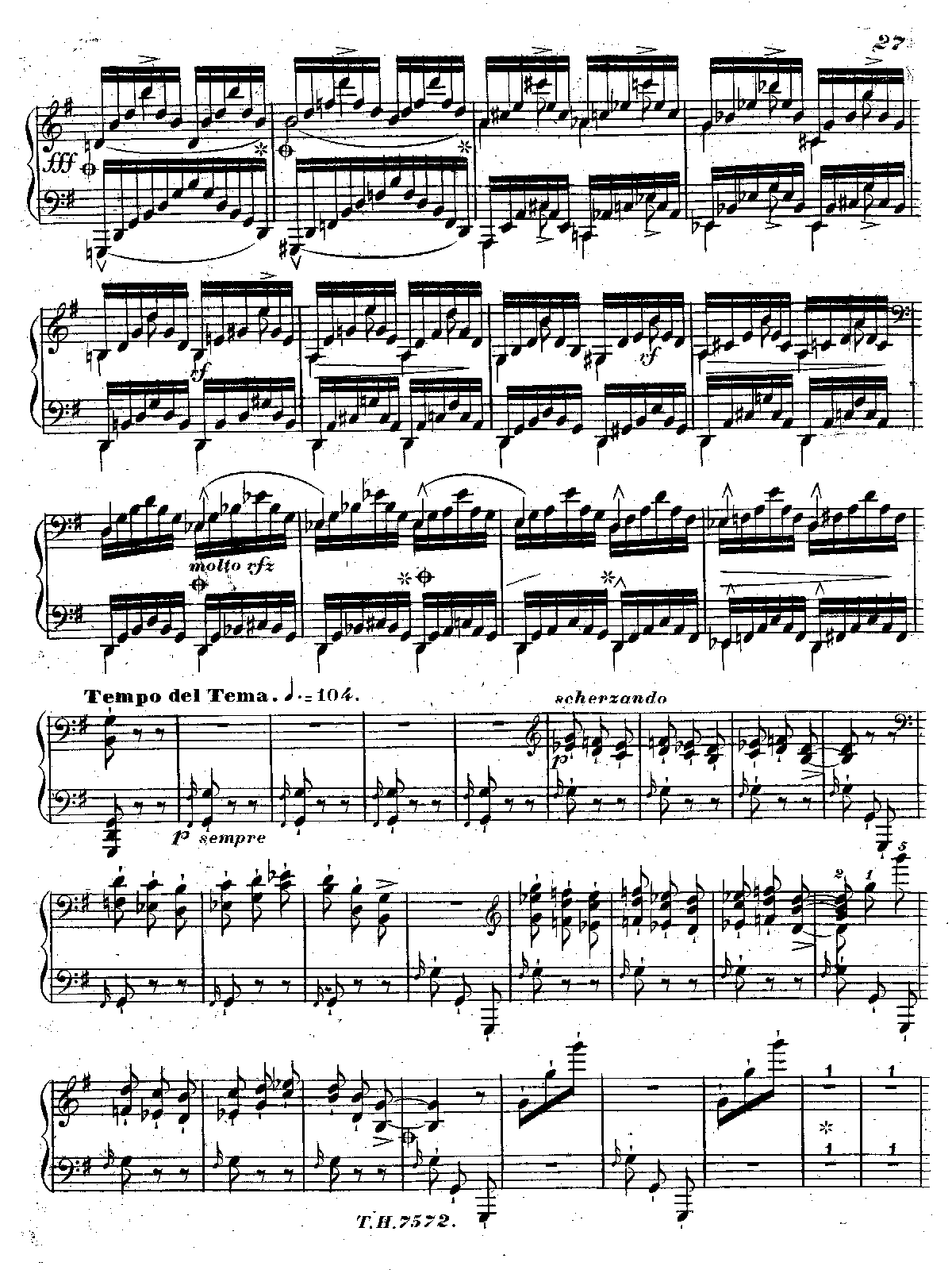 李斯特 西班牙走私犯回旋曲  S.252