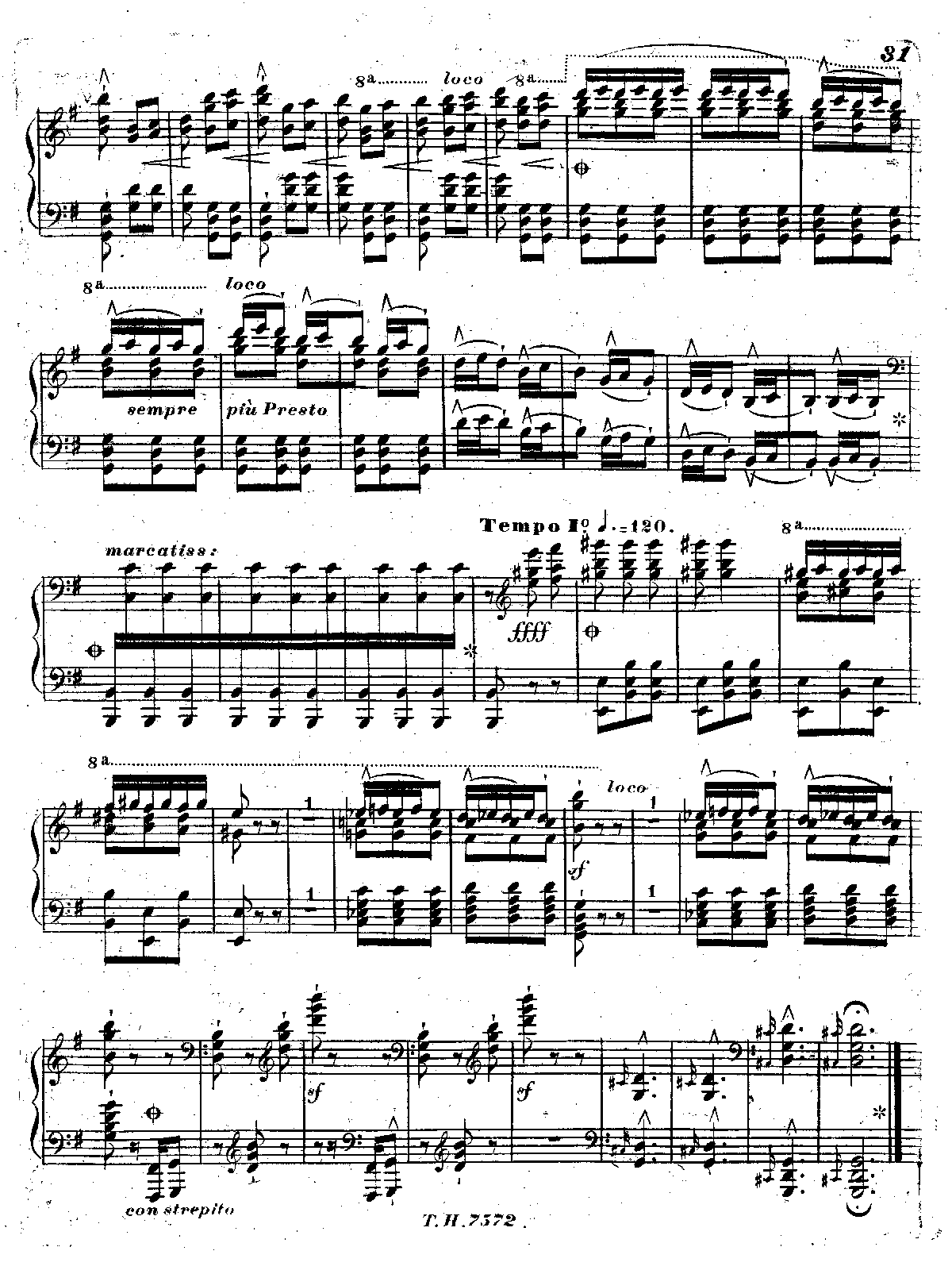 李斯特 西班牙走私犯回旋曲  S.252