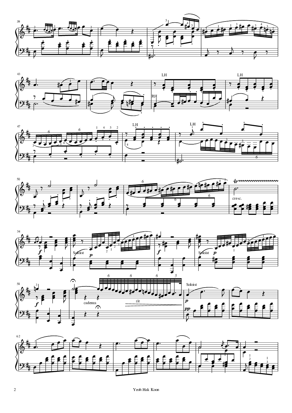 莫扎特  A大调单簧管协奏曲  K.622   第二乐章