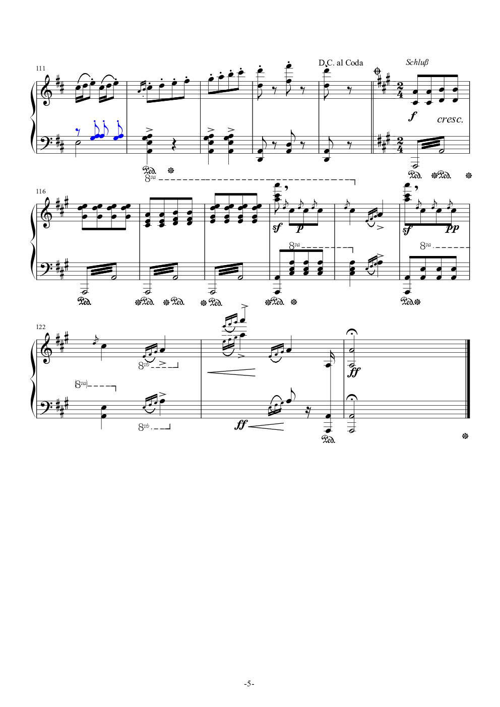 闲聊波尔卡-独奏版