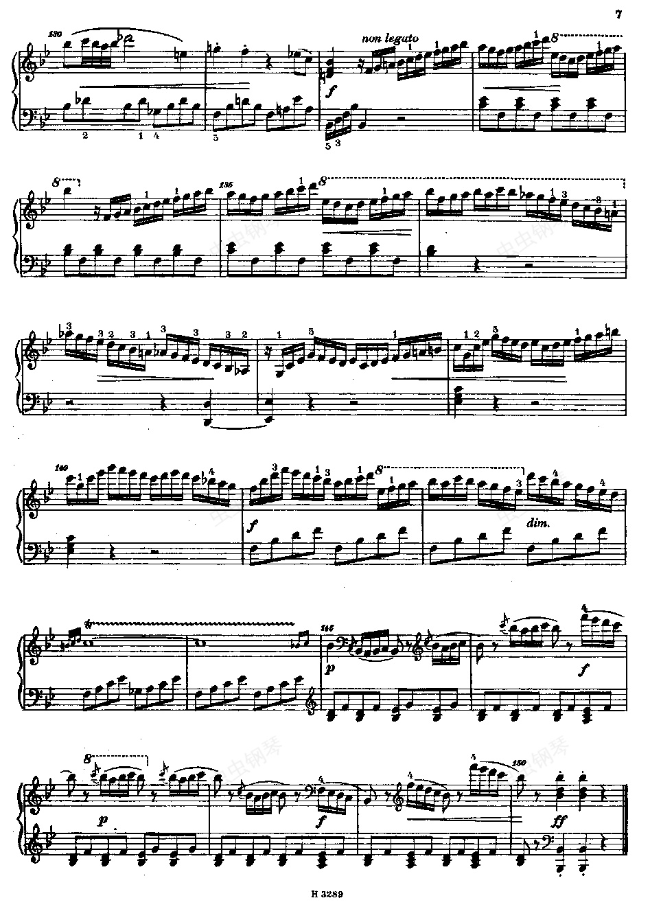 杜舍克降b大调第八钢琴奏鸣曲op23