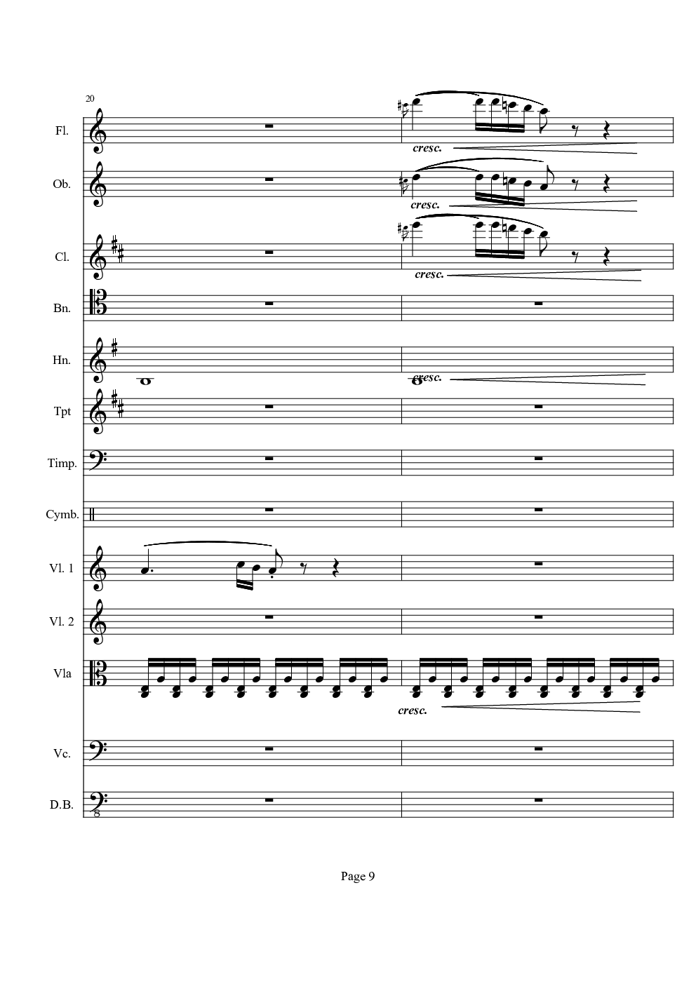 奏鸣曲之交响（第21首-Ⅰ）