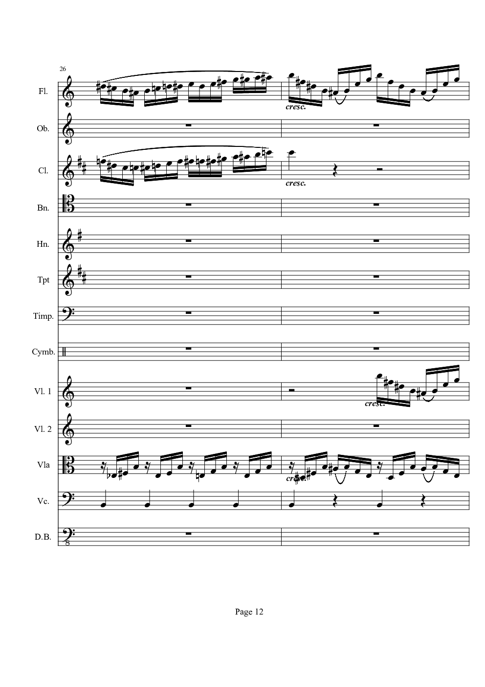 奏鸣曲之交响（第21首-Ⅰ）