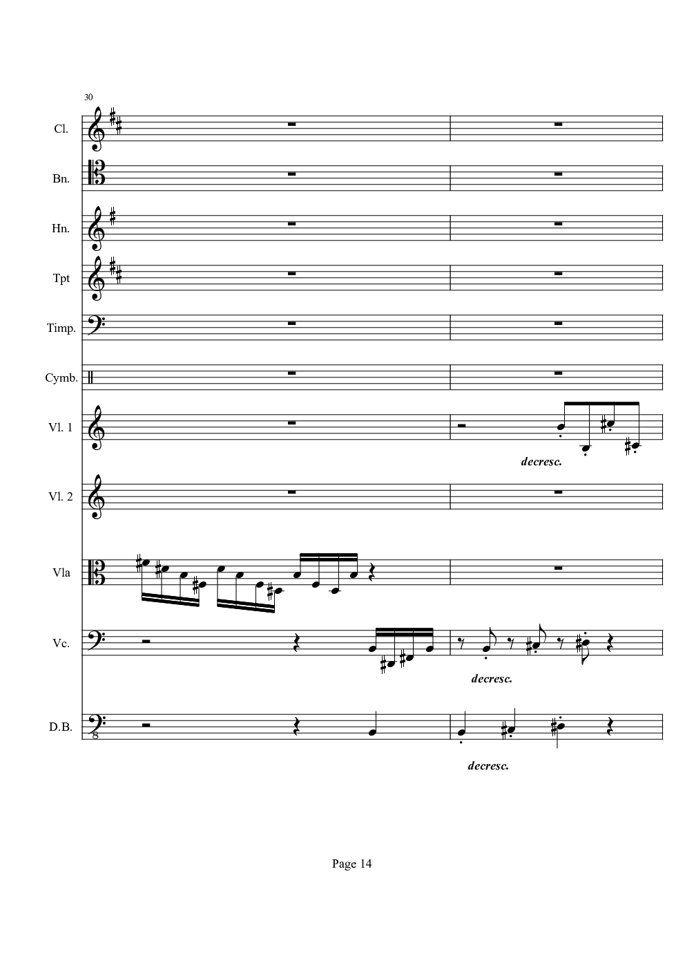 奏鸣曲之交响（第21首-Ⅰ）