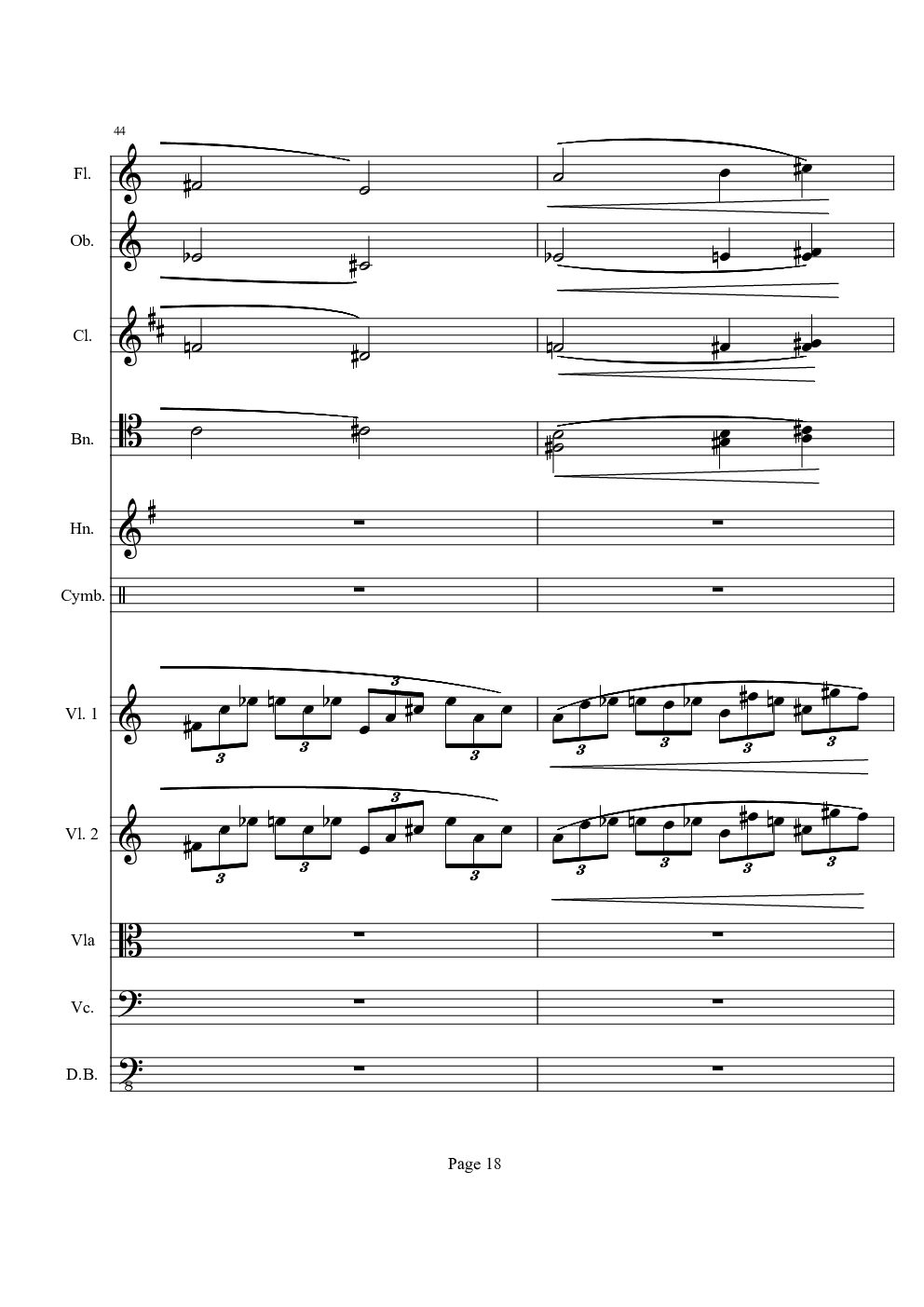 奏鸣曲之交响（第21首-Ⅰ）