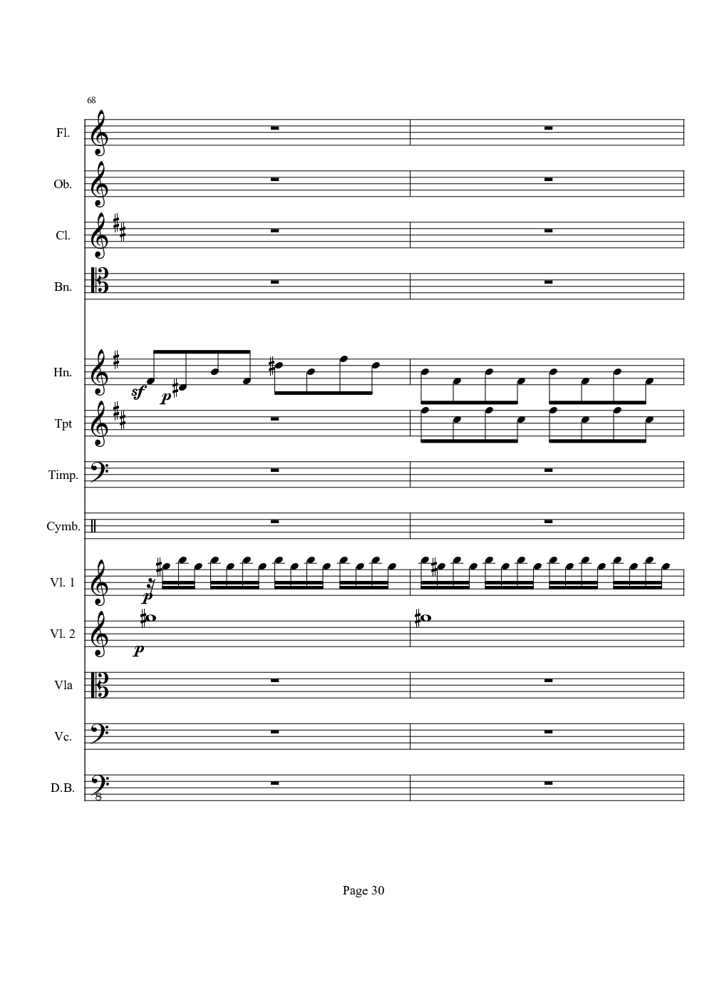 奏鸣曲之交响（第21首-Ⅰ）