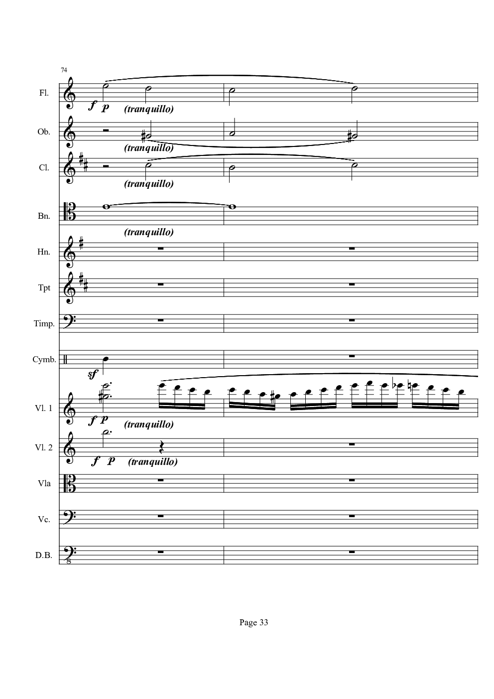 奏鸣曲之交响（第21首-Ⅰ）