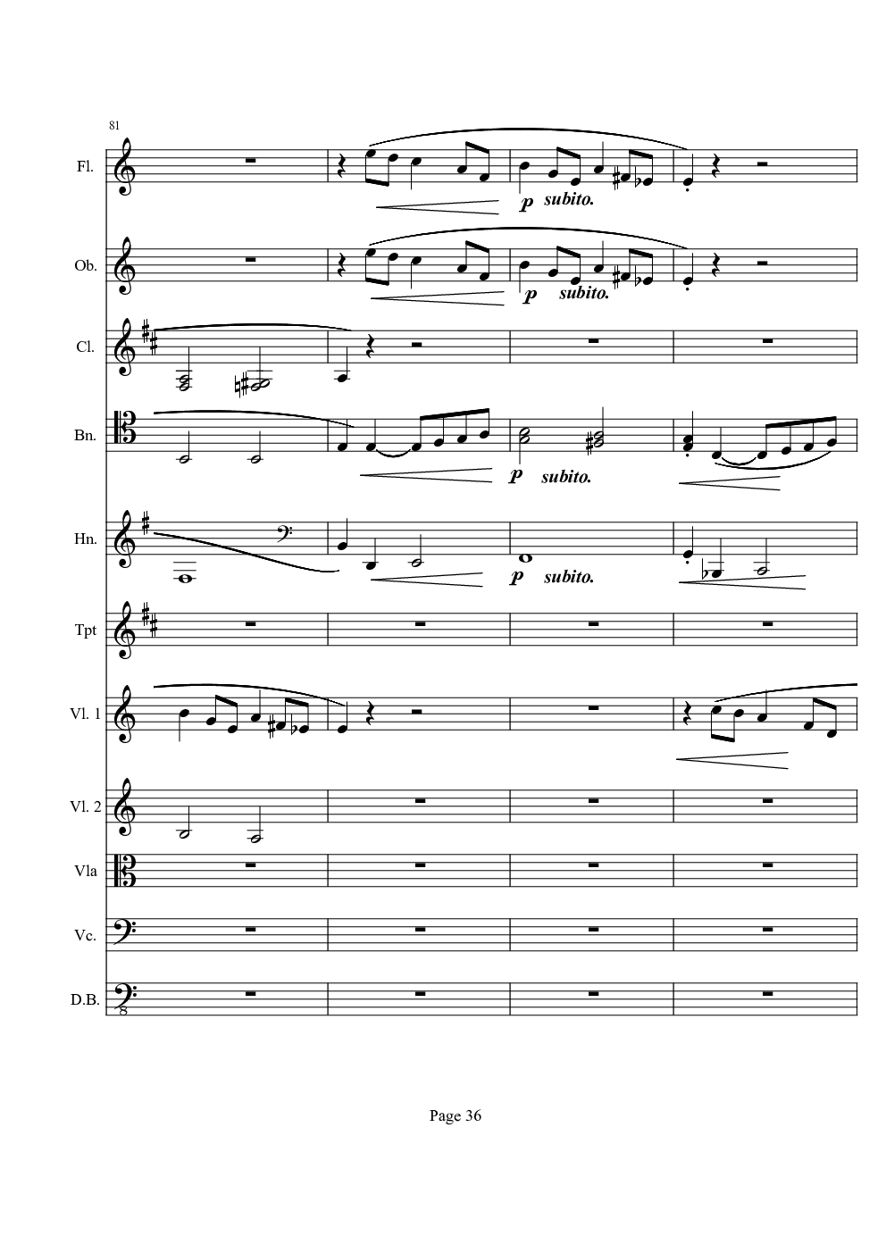 奏鸣曲之交响（第21首-Ⅰ）