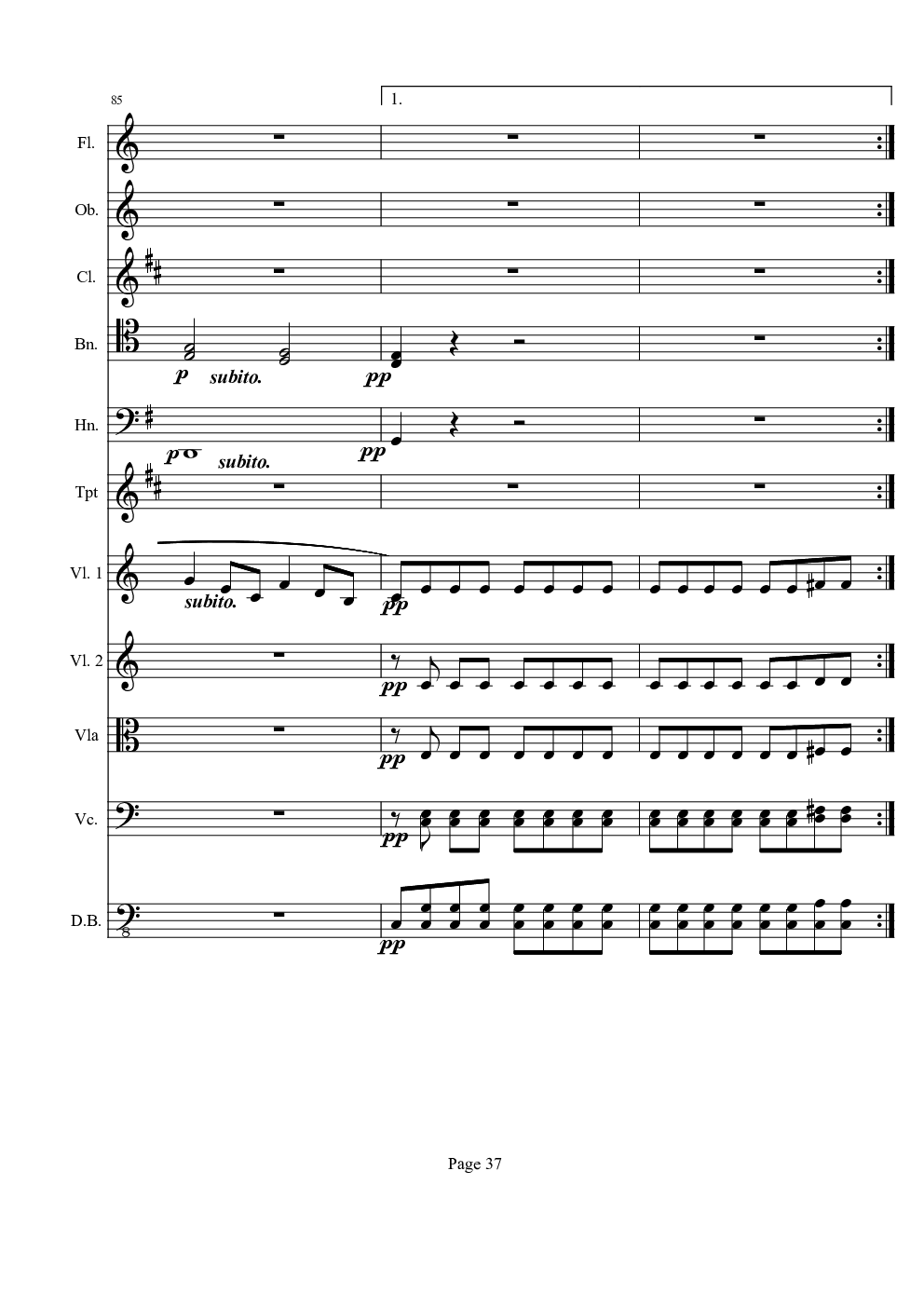 奏鸣曲之交响（第21首-Ⅰ）