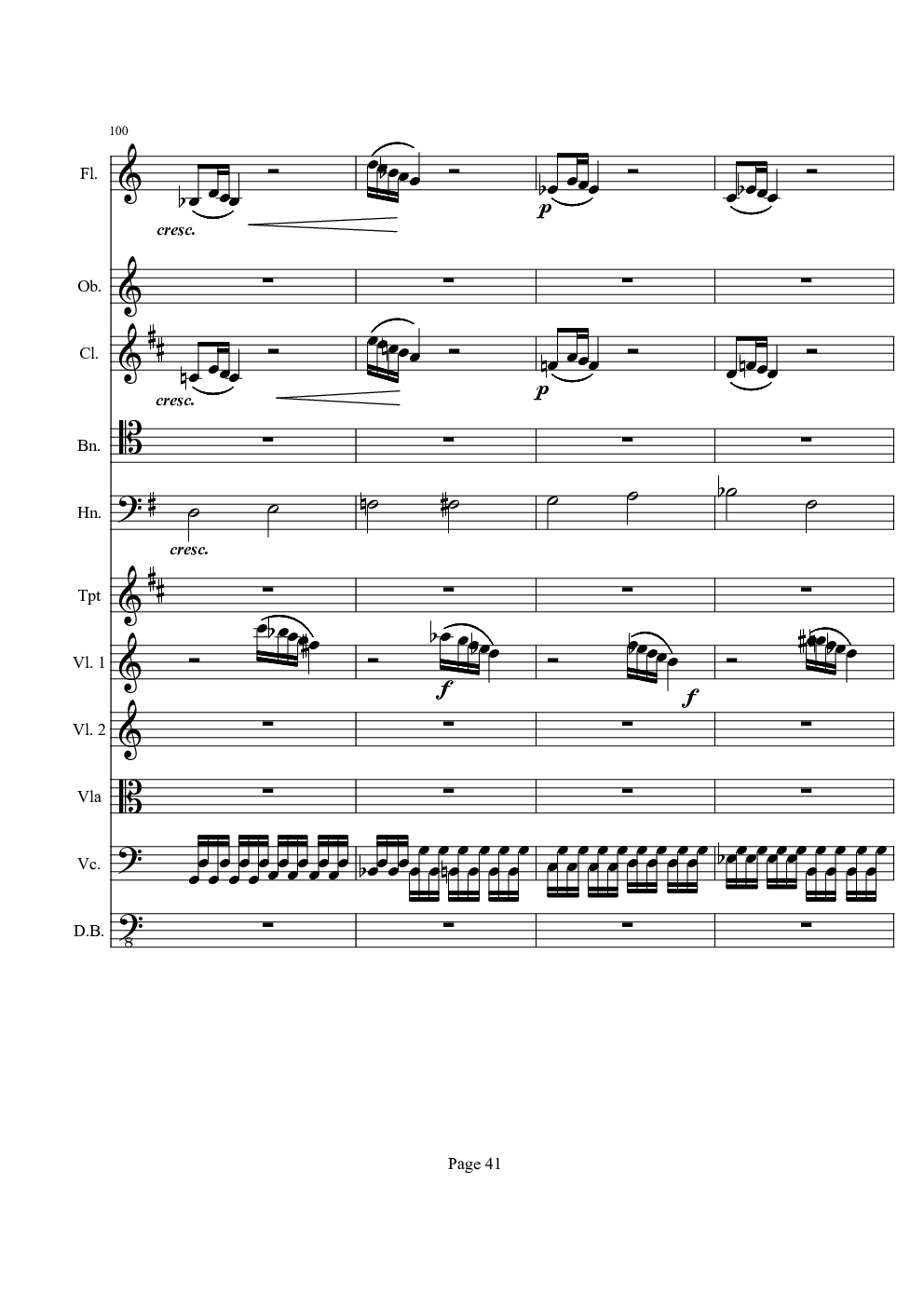 奏鸣曲之交响（第21首-Ⅰ）