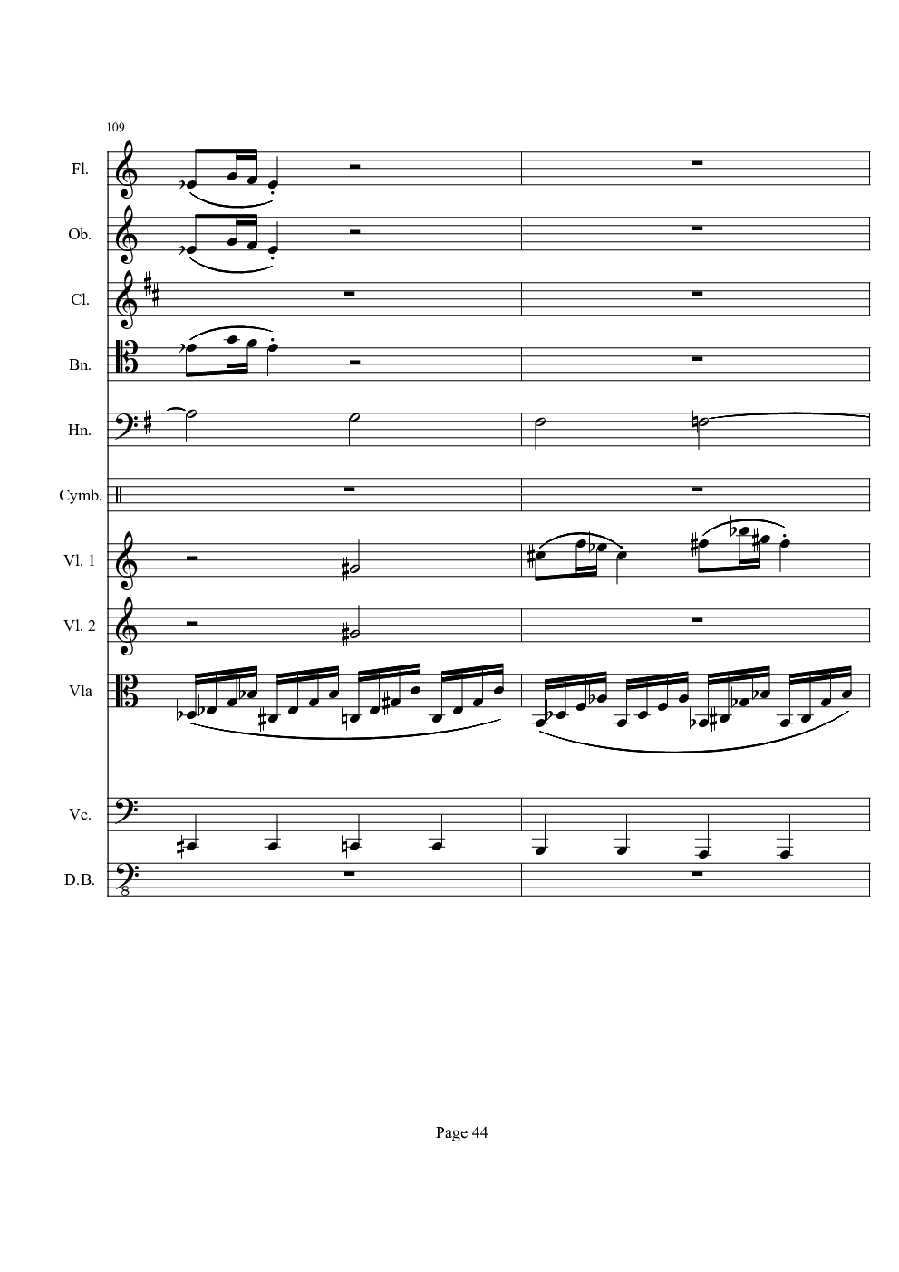 奏鸣曲之交响（第21首-Ⅰ）