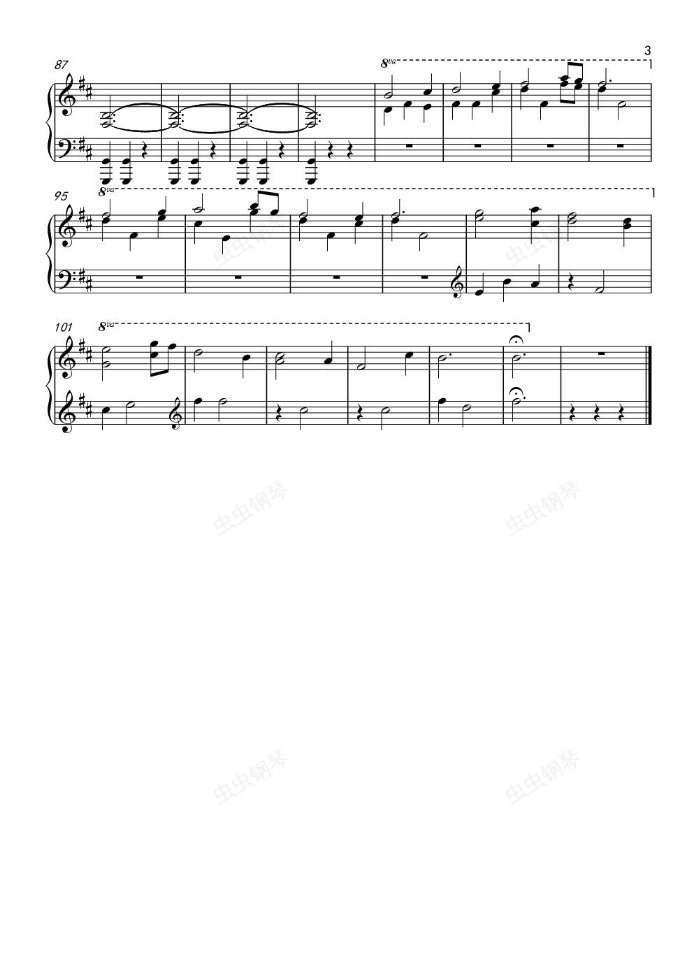 davy jones,加勒比海盗2亡灵宝藏 davy jones钢琴谱,加勒比海盗2亡灵