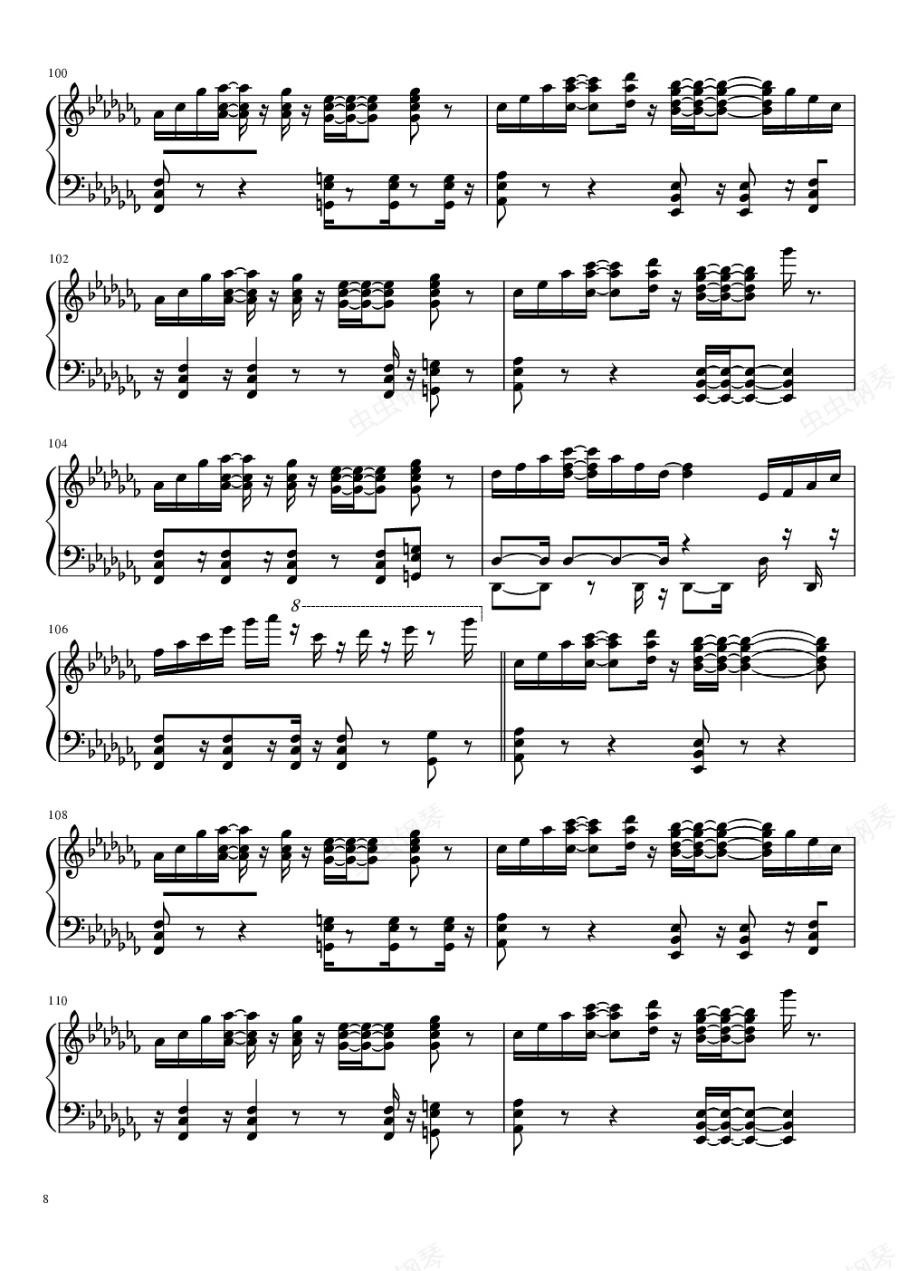 clean bandit,rather be 钢琴伴奏 - clean bandit钢琴谱,rather be